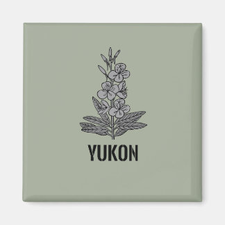 Yukon Fireweed Magnet