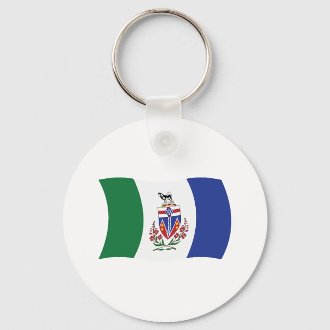 Yukon Flag Keychain (Front)