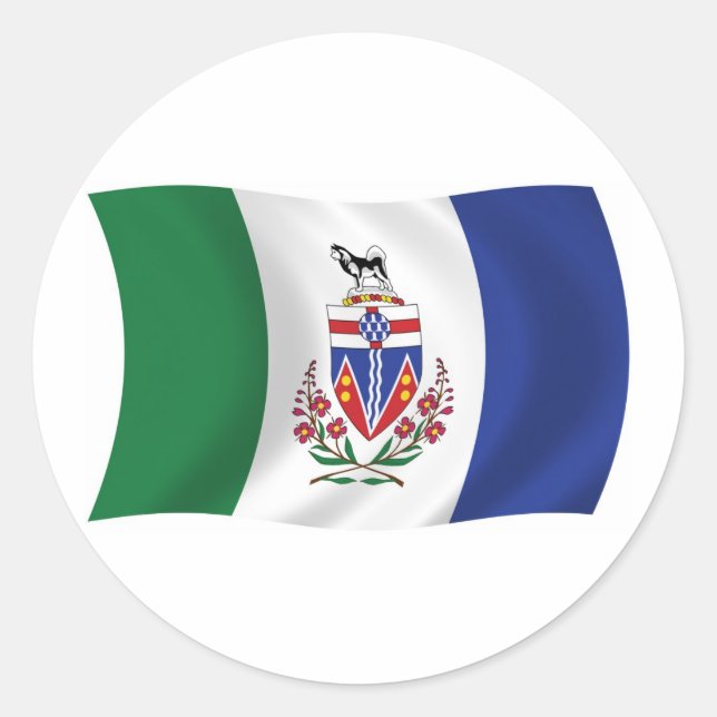 Yukon Flag Sticker (Front)