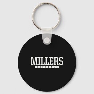 Yukon Millers Softll Hs Key Ring