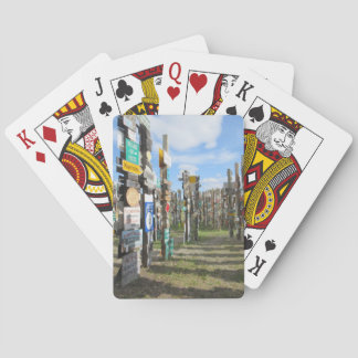 Yukon Sign Forest Playing Cards