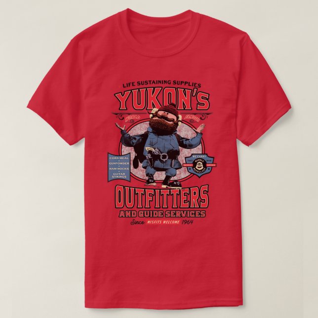 Yukons Outfitters and Guide Services T-Shirt (Design Front)