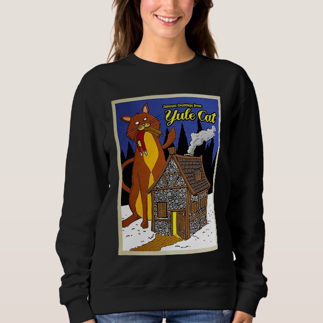 Yule Cat Sweatshirt (Front)