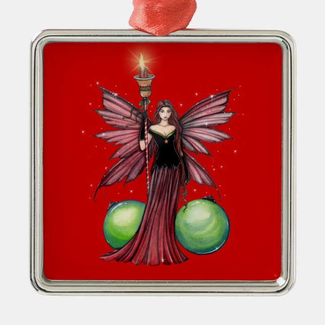 Yule Fairy Christmas Ornament (Front)