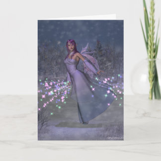 Yule Fairy Greetings Card