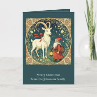 Yule Goat And Jultomten Scandinavian Christmas