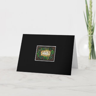 Yule greetings Card ~ Pagan
