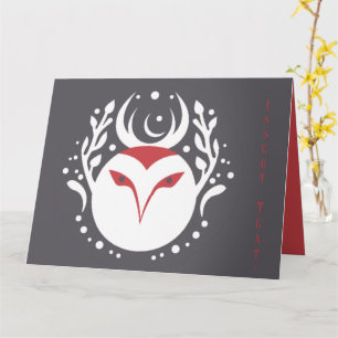 Yule Owl Card