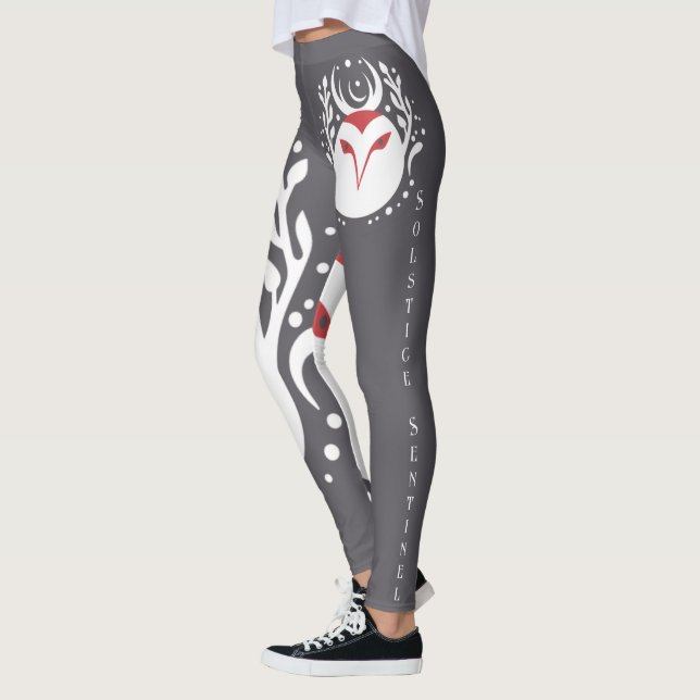 Yule Owl Leggings (Left)