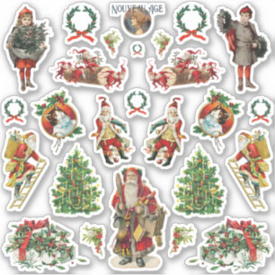 Yule Sticker Sheet for Christmas