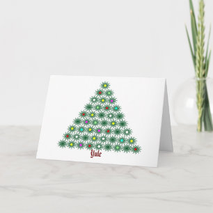 Yule - Sun Tree Holiday Card