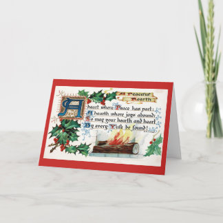 Yule Tide Greeting Card