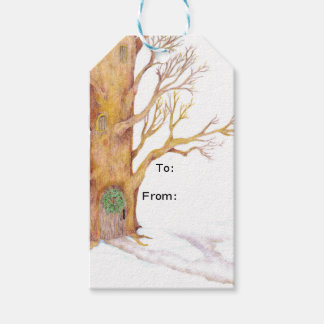 "Yule Tree" Holiday Tags