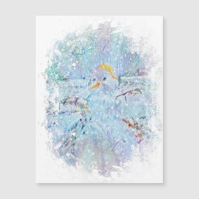 Yule Winter Snowman (Front)