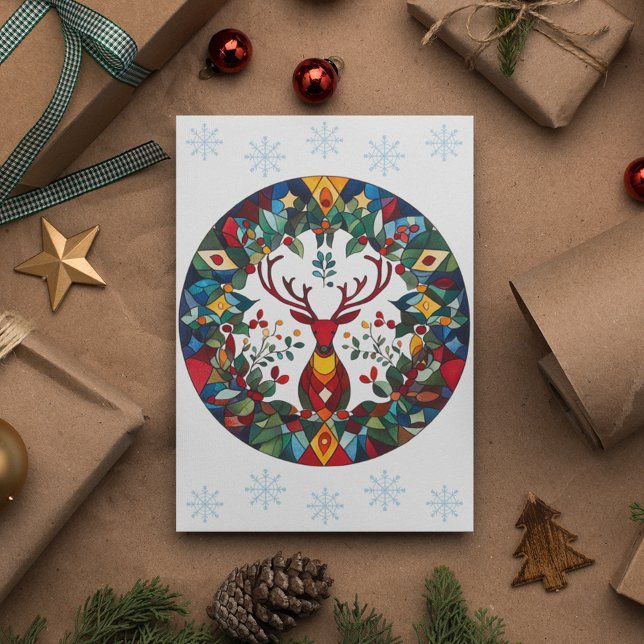 Yuletide Blessings Winter Solstice Holiday Card (Creator Uploaded)