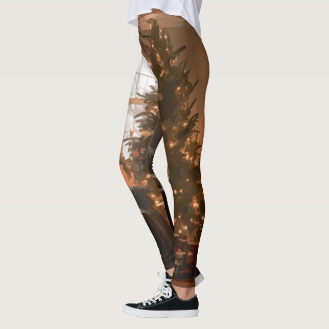 Yuletide Charm Leggings (Left)