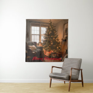 Yuletide Charm Tapestry