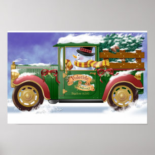 Yuletide Delivery Poster