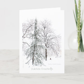 Yuletide: Enjoy the pleasures of the seasons: Holiday Card