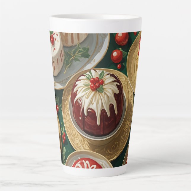 Yuletide Feast Latte Mug (Front)