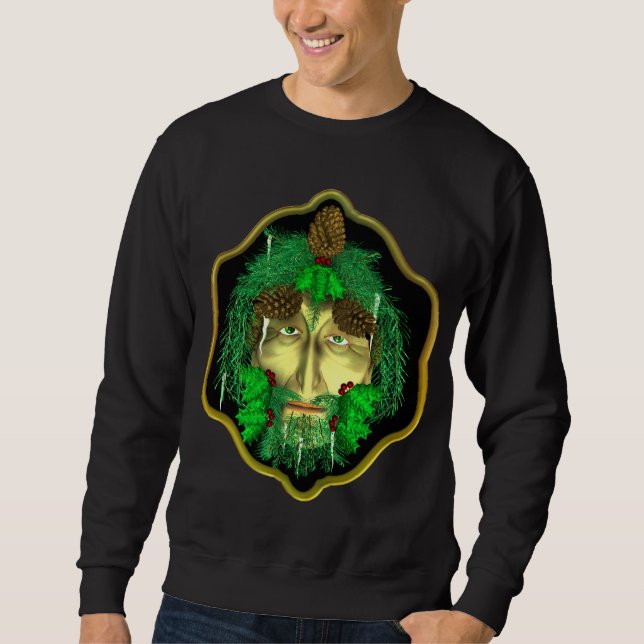 Yuletide Greenman Sweatshirt (Front)
