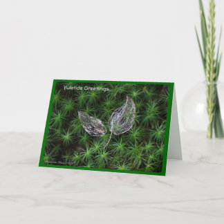 Yuletide Greetings: simple pleasures of the season Holiday Card