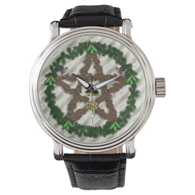 Yuletide Pentacle Watch (Front)