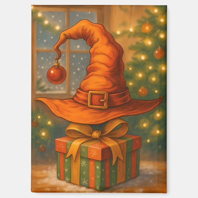 Yuletide Witchery Magnet (Front)