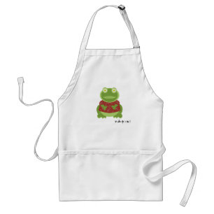 yuletoad in the kitchen standard apron