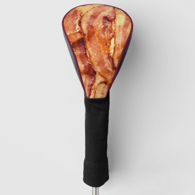 Yum, Bacon Golf Head Cover (Front)