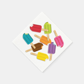 Yum! Popsicle Paper Napkins (Pack of 50)