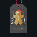 Yum, Yum Gingerbread Gift Tags<br><div class="desc">Gift Tags. Personalise or use a silver or white marker. 100% Customisable. If you need further customisation, please click the "Customise it" button and use our design tool to resize, rotate, change colours, add text and more. Made with high resolution vector and/or digital graphics for a professional print. NOTE: (THIS...</div>