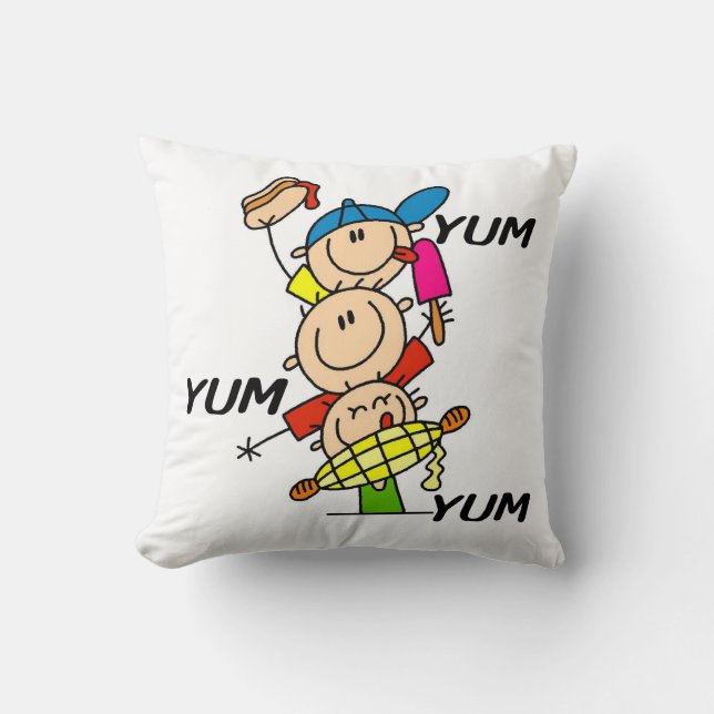 Yum Yum Summer Cushion (Front)