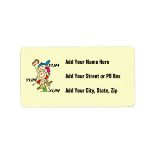 Yum Yum Summer Label