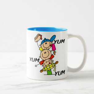 Yum Yum Summer Two-Tone Coffee Mug