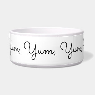 Yum, Yum, Yum, Yum, Yummy! Funny, Blk Script