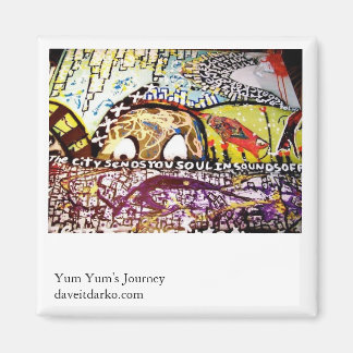 Yum Yum's Journey Magnet