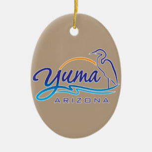 Yuma, Arizona Ceramic Tree Decoration