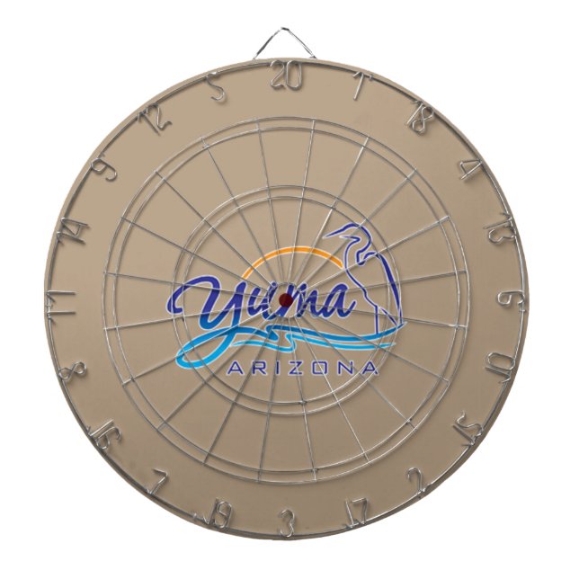 Yuma, Arizona Dartboard (Front)