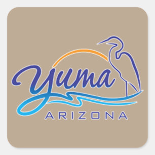 Yuma, Arizona Square Sticker