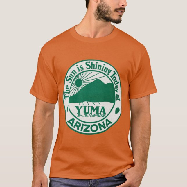 Yuma Arizona Sunshine Oversized T-Shirt (Front)