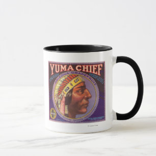 Yuma Chief Orange LabelRedlands, CA Mug