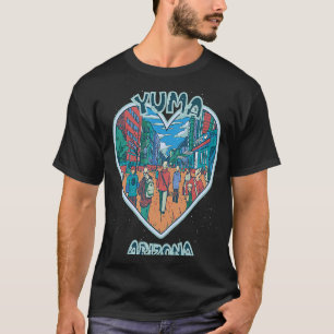 Yuma In Arizona Travel Souvenir Heart T-Shirt