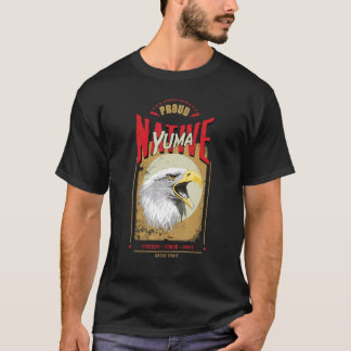 Yuma Native American Eagle Spirit Vintage Honor T-Shirt