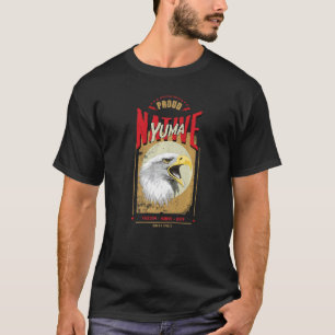 Yuma Native American Eagle Spirit Vintage Honour T-Shirt