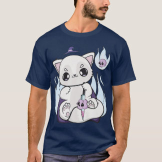 Yume Kawaii Arctic Fo And Kawaii Pastel Goth Witch T-Shirt