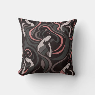Yumeji Inspired Cushion – Hirado Woman Motif