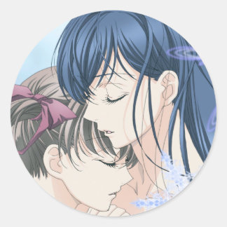Yumi x Sachiko | Maria-sama ga Miteru | Marimite  Classic Round Sticker