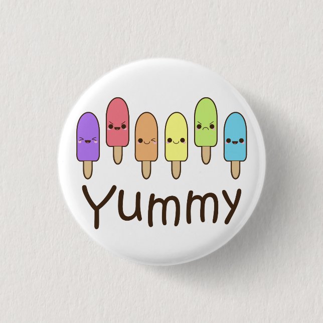 Yumm-o 3 Cm Round Badge (Front)