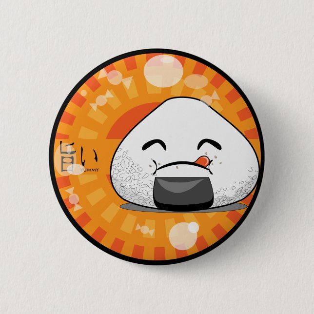 Yummy! 6 Cm Round Badge (Front)
